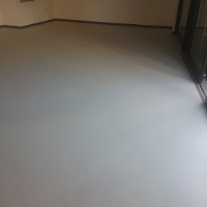 店舗の床張替工事（伏見区）