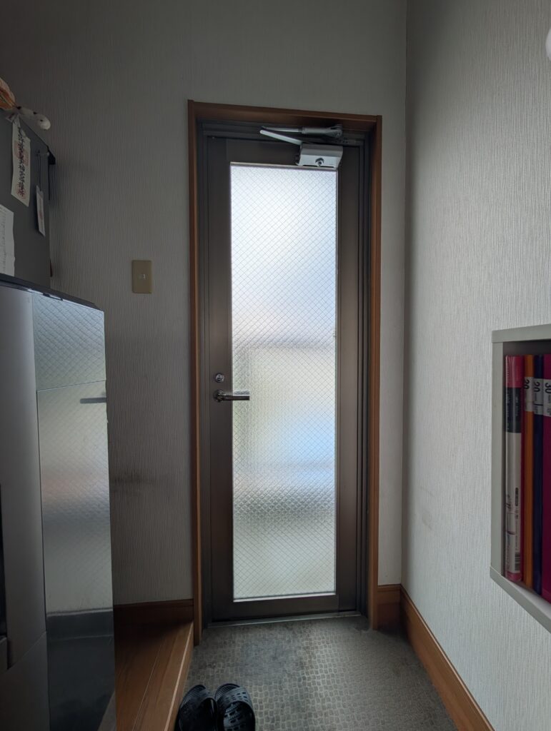 勝手口網戸設置工事　京都府